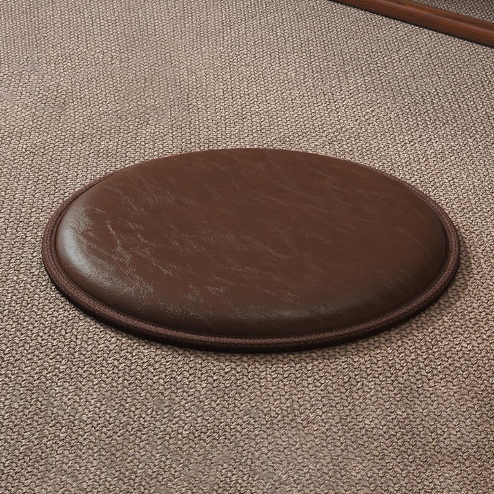 Round Leather Cooling Cushion Japanese Style Bay Window Pad Stool Pad Sitting Seat Pad  Hotel