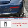 Rear Bumper Tow Hook Cover Decoration Cap For BMW 5 Series G30 G31&LCI 2020 2025 2025 2025 Traction Hook Shell 51127475621
