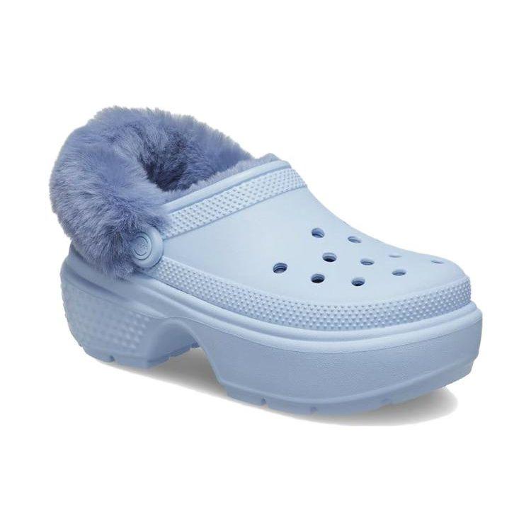 Crocs Stomp EVA Нескользящие Прочные Клоги Унисекс Обувь Синие 208546-4NS