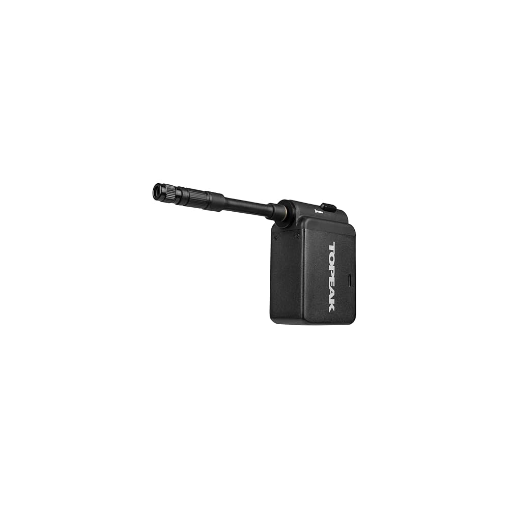 Topeak E-Booster Digital Электрический насос с цифровым манометром для велосипедных шин, черный