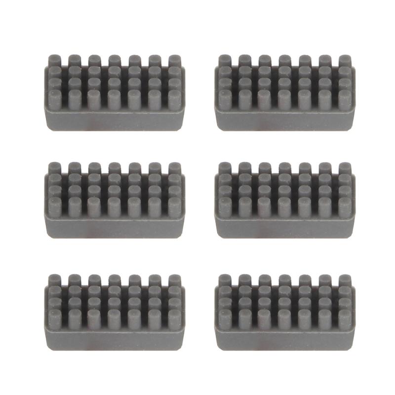 1/2/4Set Silicone Brush Nozzles Wiper Mounted Scrubbers Print Head Cleaner Printer Head Wiping For P2S 3D Printer