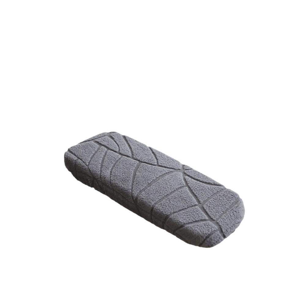 2Pcs/Set Jacquard Pattern Chair Armrest Cover Solid Color Rotating Chair Covers Armchair Covers