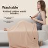 Hot Sale Portable Electric Heated Travel Blanket with USB Charging for Outdoor Use, Office Warming Blanket Without Power Bank