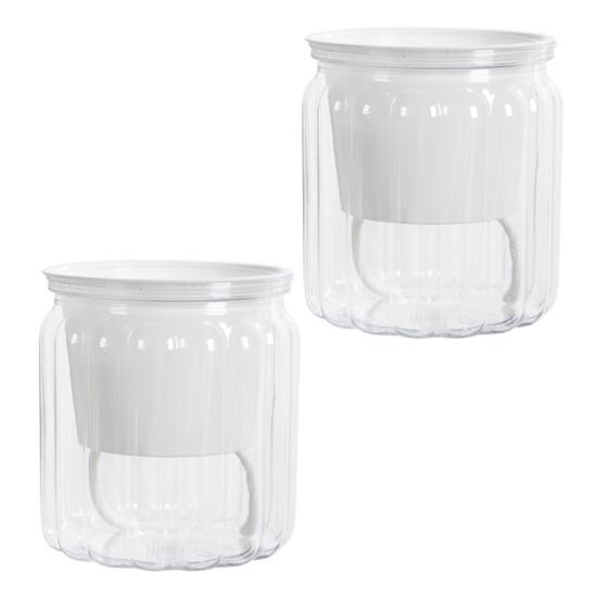 Цветочный горшок с дренажными отверстиями, отверстием для залива воды, автоматическим самополивом, гидропонный цветочный горшок, прозрачное основание, контейнер для растений