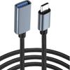 USB C to USB Adapter 3.0, OTG Adapter, 5Gbps USB Type C to USB Adapter, USB-C to USB-A Female OTG Cables for Laptop Tab