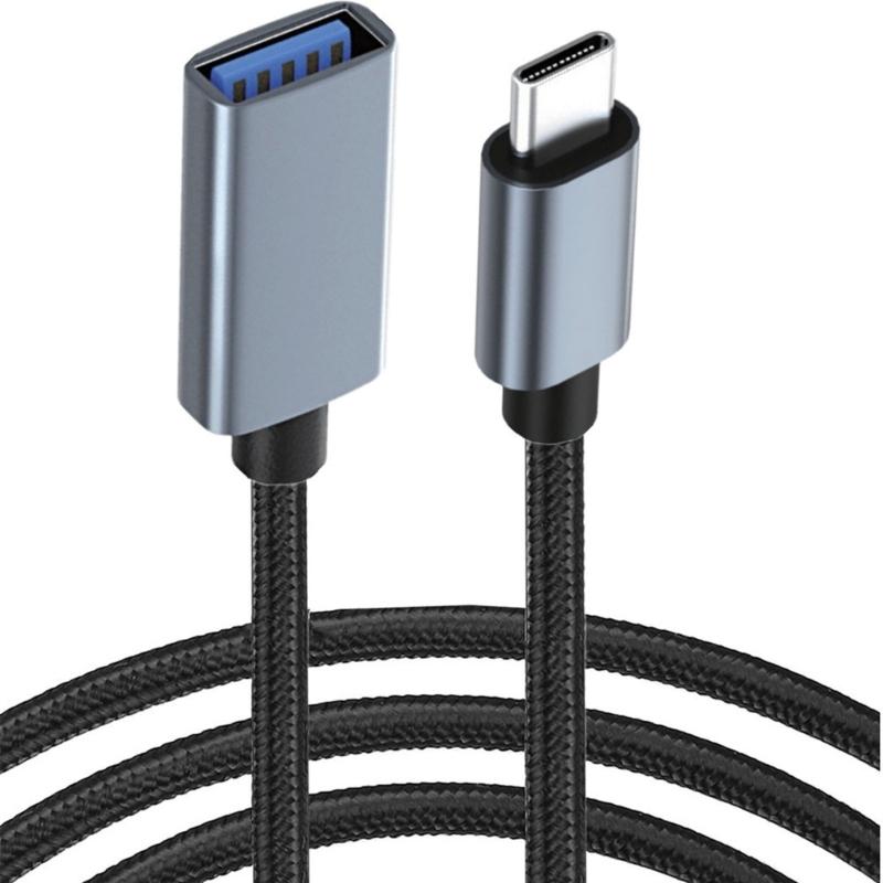 USB C to USB Adapter 3.0, OTG Adapter, 5Gbps USB Type C to USB Adapter, USB-C to USB-A Female OTG Cables for Laptop Tab