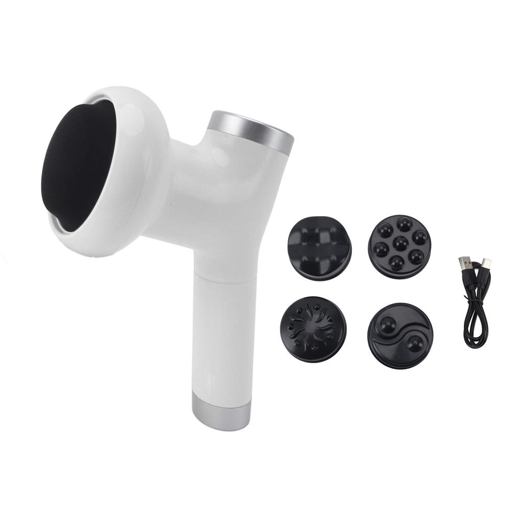 Электрический массажер для похудения, расслабляющий мышцы, 8-сильный аппарат для моделирования тела с головками