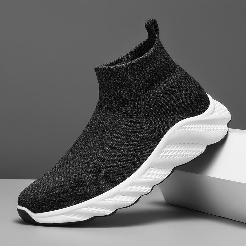 Обувь больших размеров для мужчин, модная повседневная обувь для мальчиков, спортивная обувь для носков, мужская обувь для бега