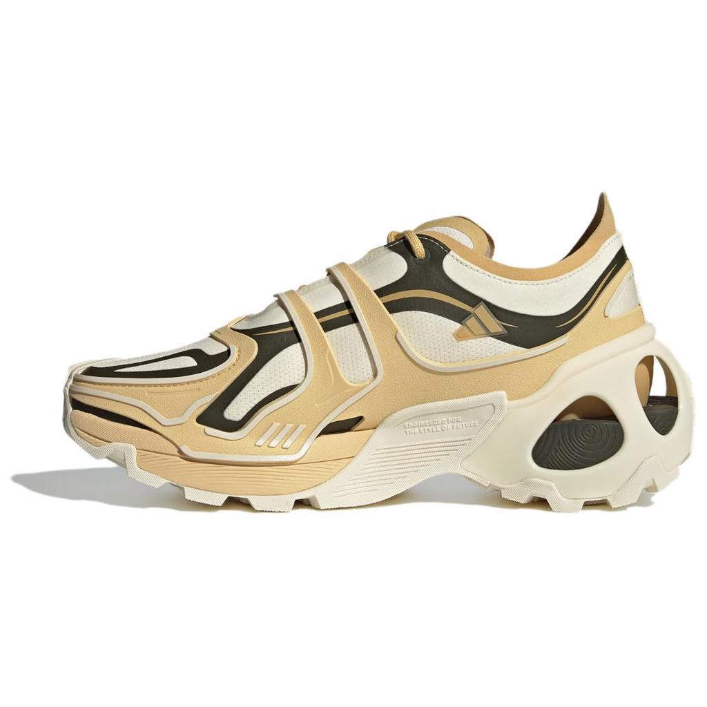 Adidas Wonder Runner Pro Fashion Comfortable Non-Slip Wear-Resistant Low-Top Casual Running Shoes Unisex Sneakers Beige JH7205