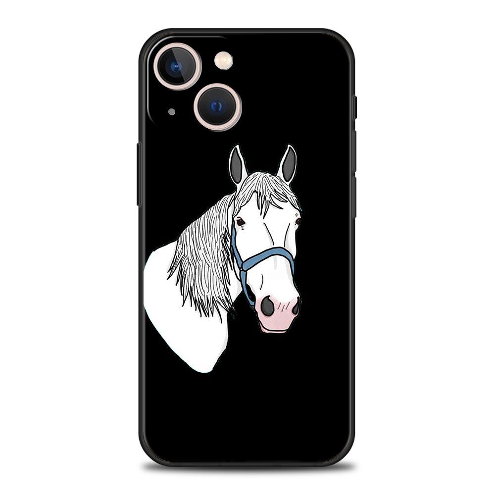 Фридрих Великий красивый конь Чехол Для iPhone 13 15 14 12 11 Pro MAX Чехол Роскошный Корпус XR X SE XS 7 8 Plus Чехол для Телефона