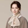 Women's Thickened Wool Neck Warmer Scarf
