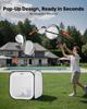 Portable Paint Booth Tent,720 x 725 x 750mm Pop-Up Portable Spray Paint Tent with Mesh Door, Spray Painting Tents for Cabinets, Chairs, Models,