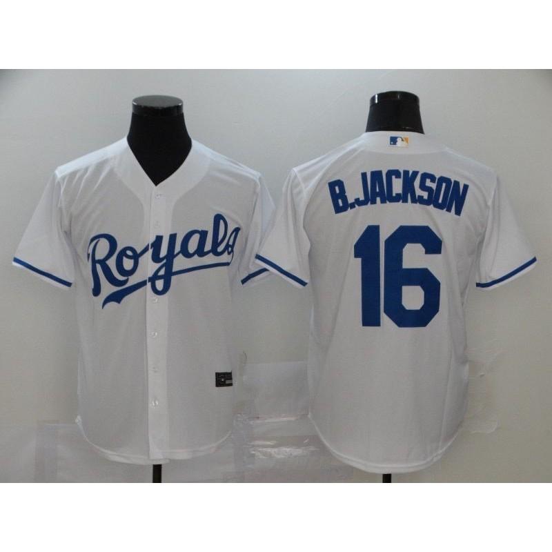 MLB Kansas City Royals Embroidered Baseball Jersey Short Sleeve Tee Mens Fan Apparel