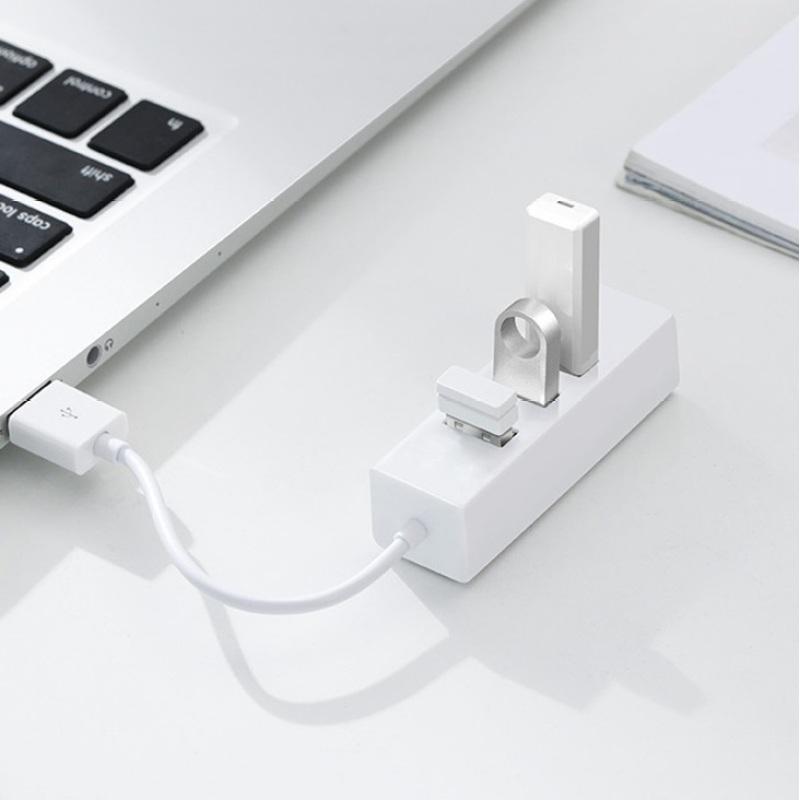 Usb Hub 2.0 Multi USB Splitter USB 2.0 Hub 4 Port Multiple Expander Multi Splitter Высокоскоростной для ПК