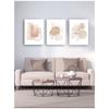 Bohemian Wall Decoration Print - Набор из 3 абстрактных бежево-розовых геометрических художественных принтов | Bohemian Wall Art Print Decor Bedroom
