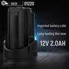 SATA 12V Аккумуляторная батарея для литиевой дрели и зарядное устройство для электрической отвертки (Модель 05806).