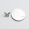 S925 Sterling Silver Vintage Butterfly Spacer Bead for DIY Bracelets, Necklaces & Jewelry