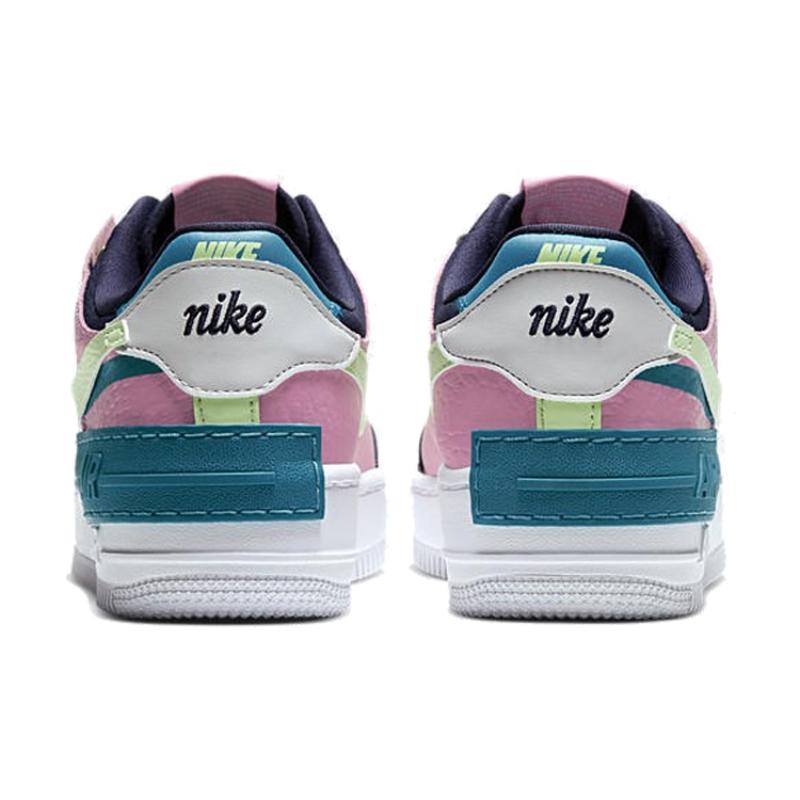 Nike Женские кроссовки Air Force 1 Low Shadow Barely Volt Oracle Aqua CK3172-001