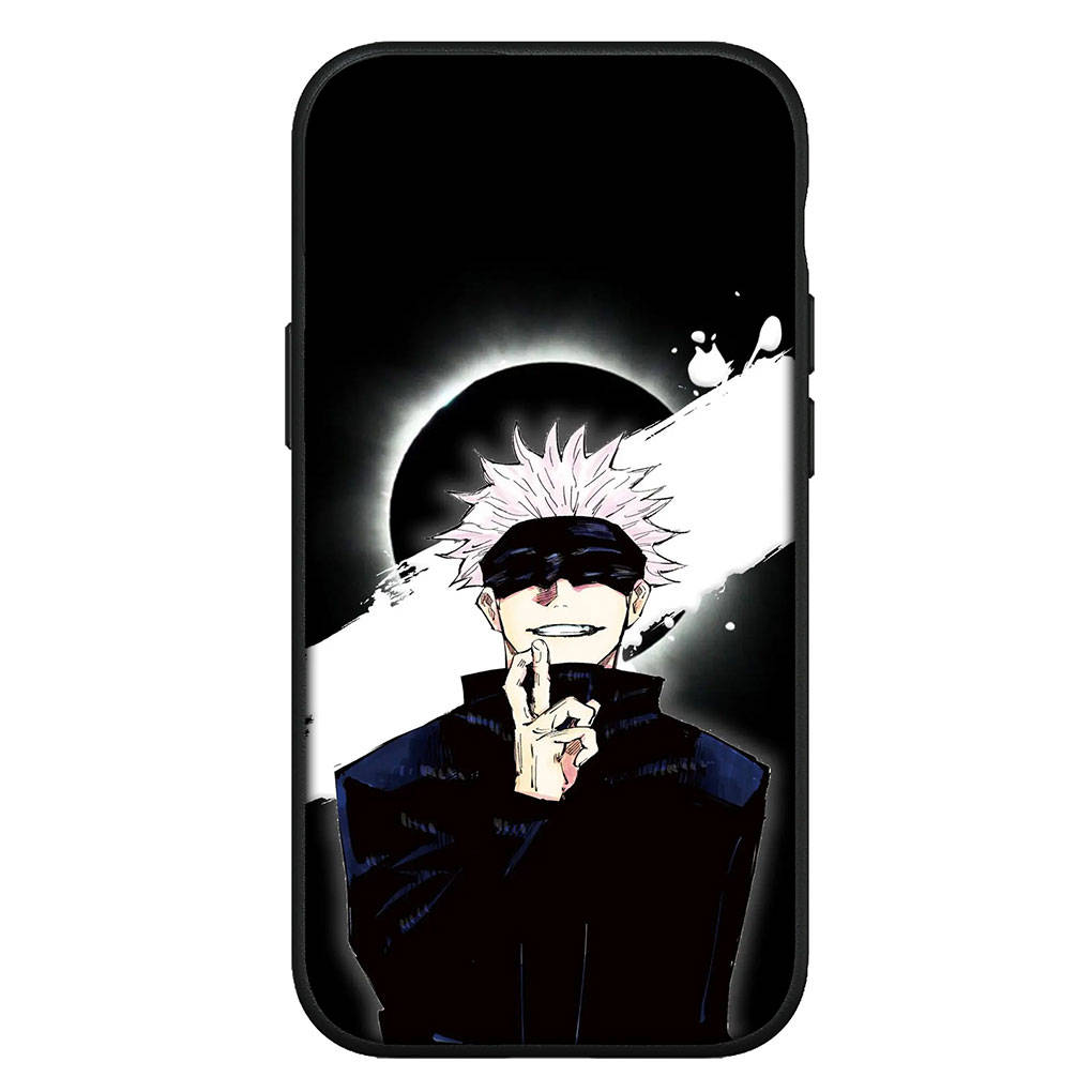 Для iPhone 16 15 Xiaomi Redmi Note 14 13 12 11 Pro Max X 16e Samsung Galaxy S25 S24 S23 Moto OPPO Huawei Jujutsu Comics Gojo Satoru Kaisen чехол для телефона