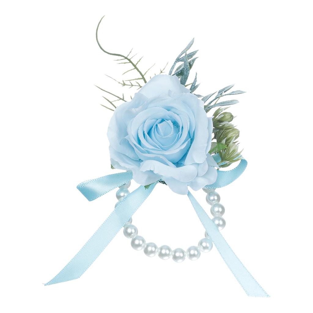 Браслет-корсаж на запястье, корсаж и корсаж для выпускного вечера, браслет-корсаж с розой для свадьбы, годовщины, выпускного вечера