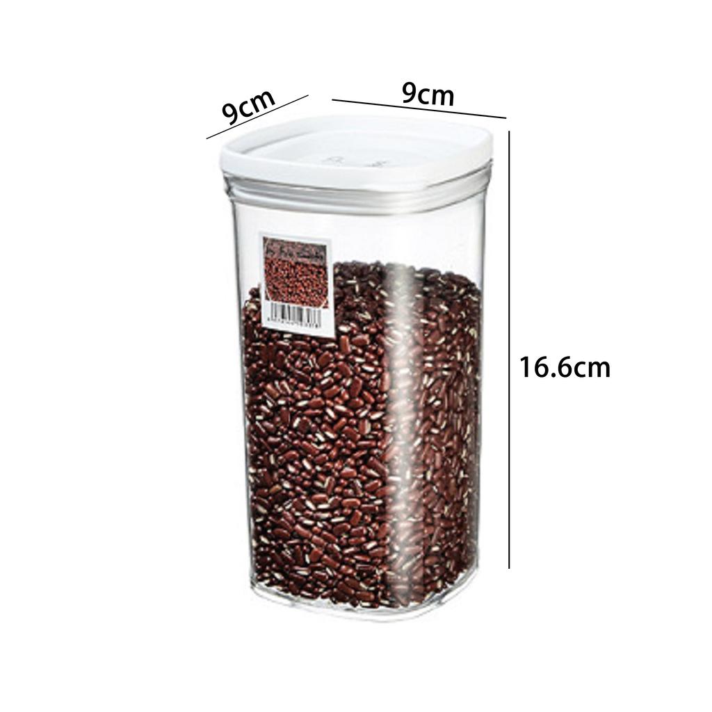 WBBOOMING штабелируемые пластиковые герметичные банки, кухонный ящик для хранения, 3 емкости, белый контейнер для еды, коробки для хранения свежих продуктов для домашнего использования