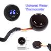 Универсальный мотоциклетный термометр приборы температура воды температура цифровой дисплей датчик температуры 22 мм адаптер