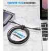 Кабель Type-C 1 м / 2 шт. Совместимость с PD 60 Вт Быстрая зарядка (Кабель USB C и USB C) iPhone 17 16 15 Симв...