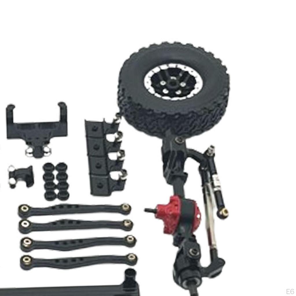 Комплект модернизации RC 1/16, передняя и задняя стойка амортизатора, запасная часть, ступица колеса, шина для C64