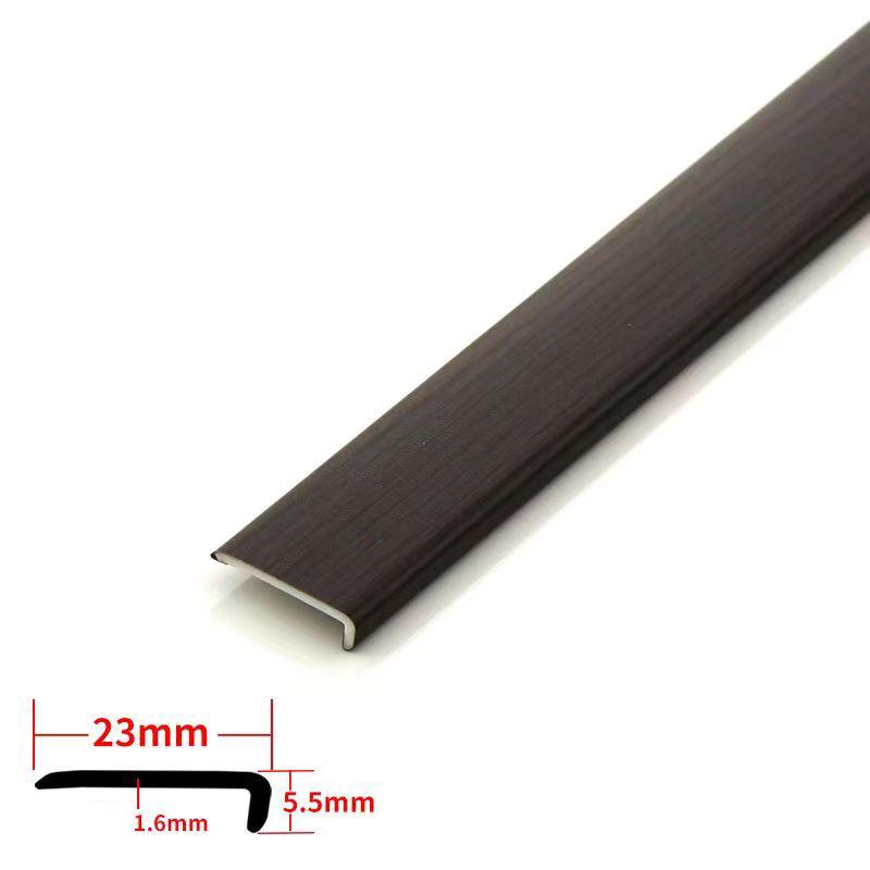 270 см L-образная угловая обвязочная лента для края пола, обвязочная лента для края пола из каменного пластика SPC, защита украшения