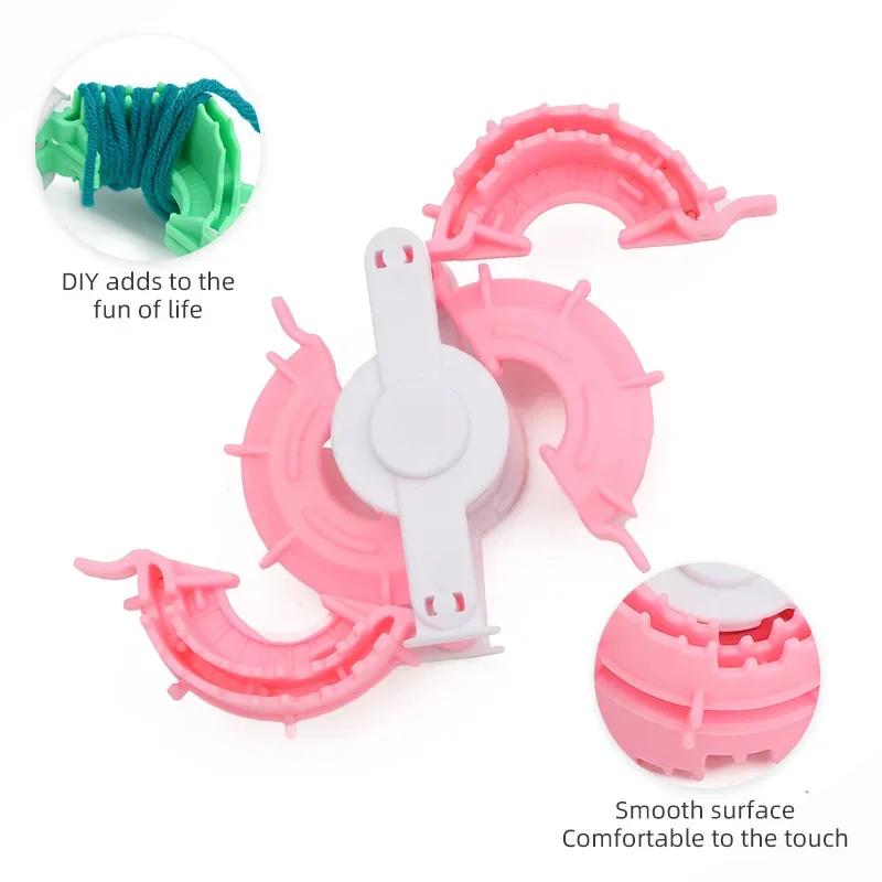 Самый продаваемый станок для плетения плюшевых шариков в форме сердца, размер 2, набор станков для изготовления плюшевых шариков