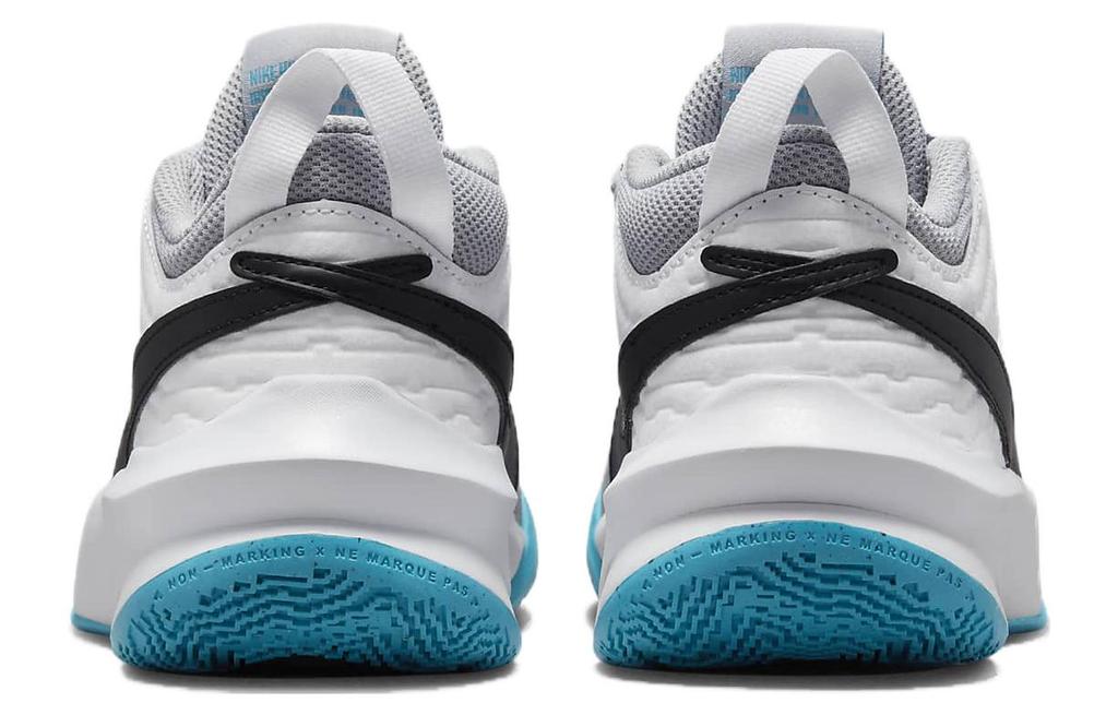 Nike Team Hustle D10 GS 'Серо-синяя Молния' CW6735-104