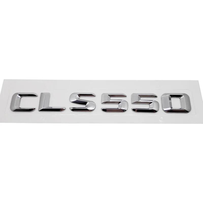 Car Tail Box Letters Badge Stickers Rear Trunk Emblem for CL55 CLS63 CLS55 CLS260 CLS350 CLS400 CLS500 CLS550 Logo Decal