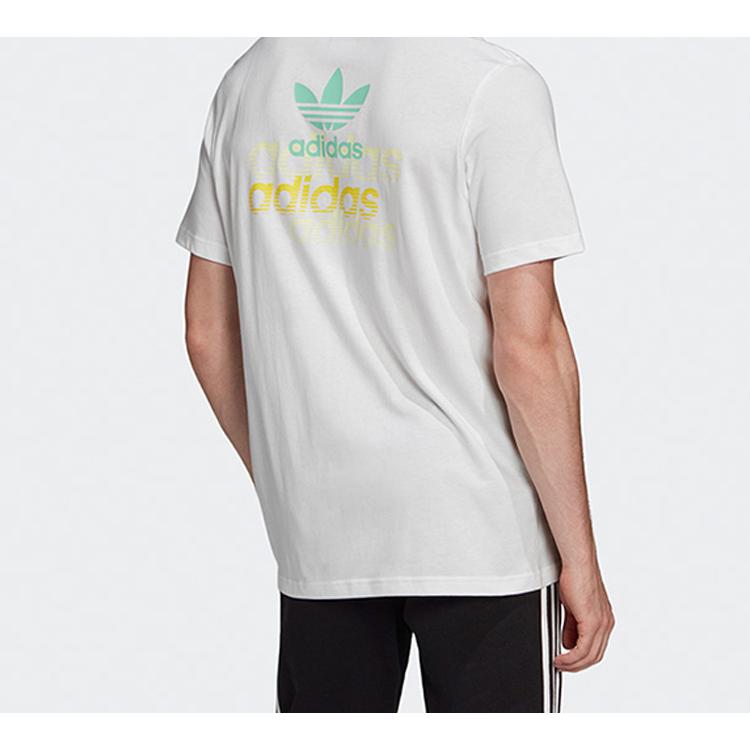adidas Набор Originales в рукаве Футболка мужская Белая FM3348