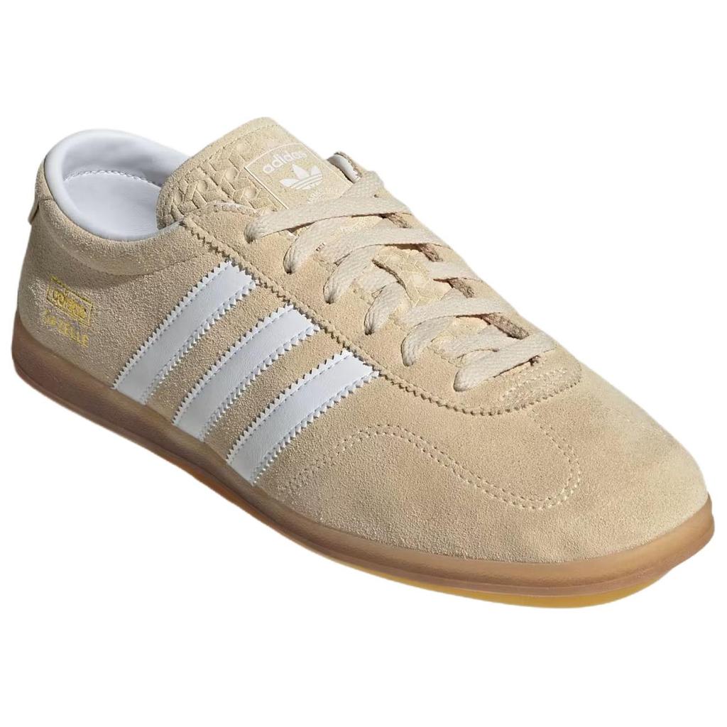 adidas Кроссовки Gazelle Lo Pro Sand Strata Женские Кремово-Белые с Белым и Коричневой Подошвой JR8889