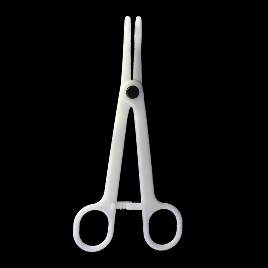 25 шт. Профессиональный одноразовый пирсинг плоскогубцы круглый открытый зажим для тела ухо губ пупок нос язык пирсинг щипцы инструмент