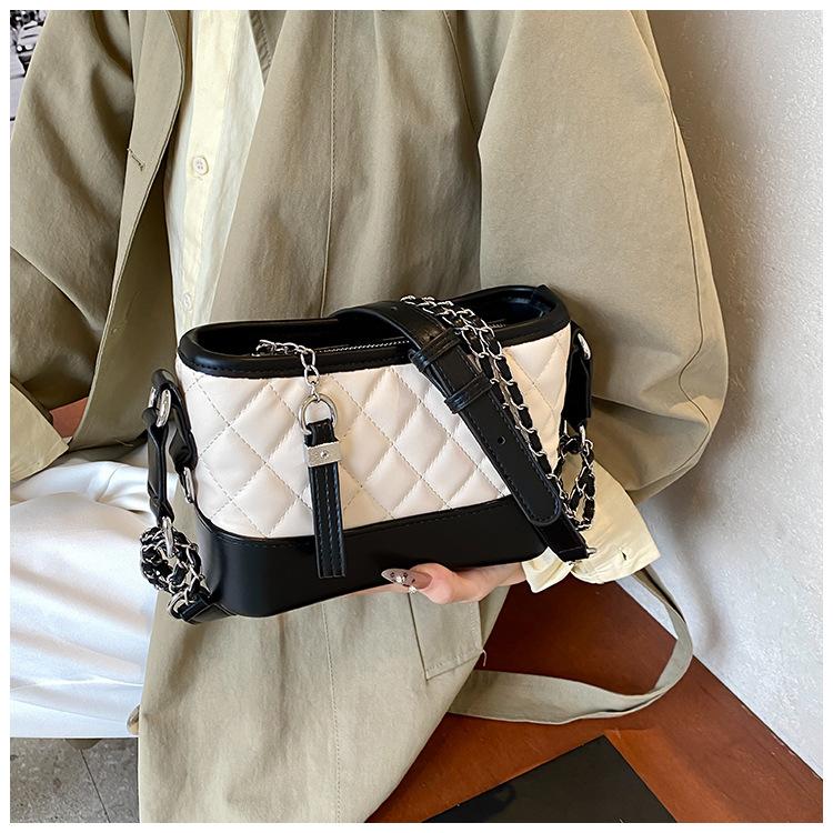 Новая женская сумка, маленькая ароматная сумка-ведро в форме ромба.