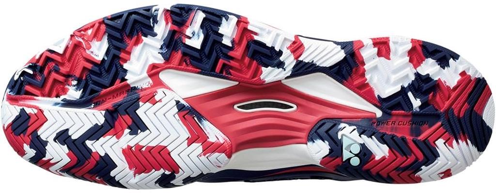 Теннисные туфли Power Cushion Fusion Rev 5MAC см [Yonex] темно-синий/красный (097) 22,5