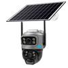 V380Pro Solar 4G Remote Waterproof Dual-Lens Outdoor Security Camera