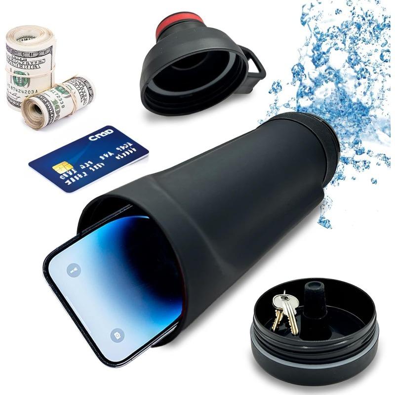Бутылка для воды Diversion Secret Hidden Mobile Phone Stash It Travel Outdoor Pool Side Hidden Mini Safe