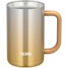 Vacuum Insulated Mug 0.6L Sparkling Gold JDK-600C SP-GD Beer Mug Father's Day Gift Men Women Birthday Present