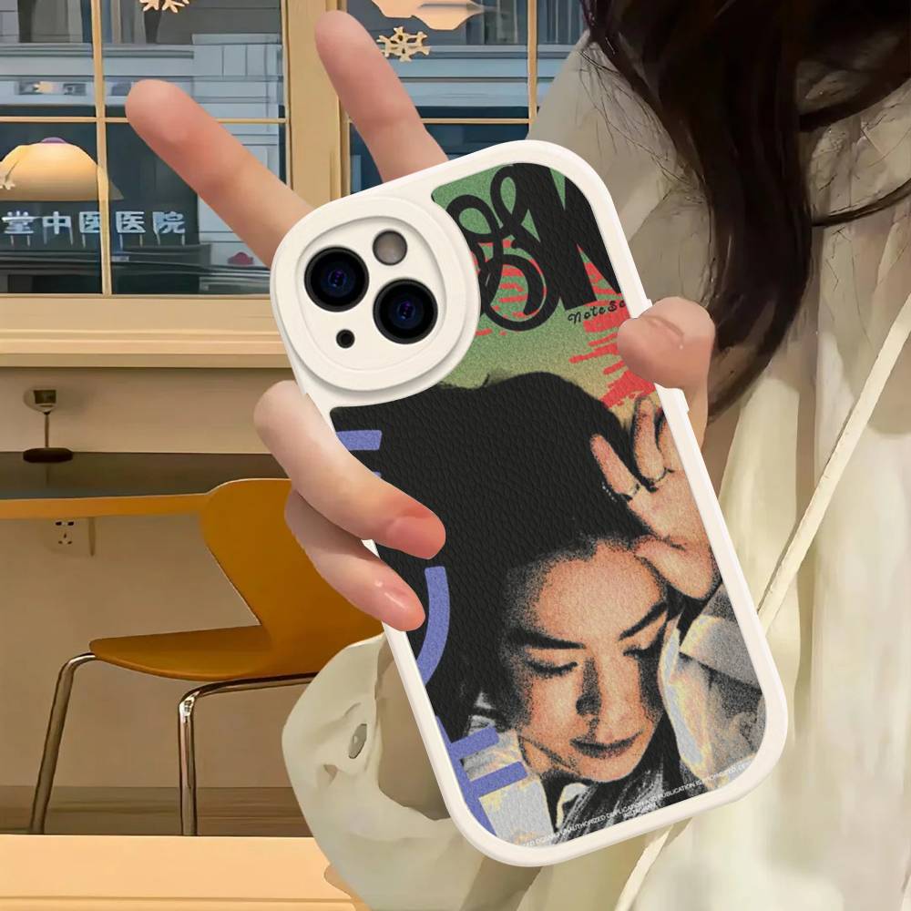 Popular Singer M-Mitski Phone Cover For IPhone 11 12 13 14 15 16 Pro Max Mini Plus Soft Leather Case
