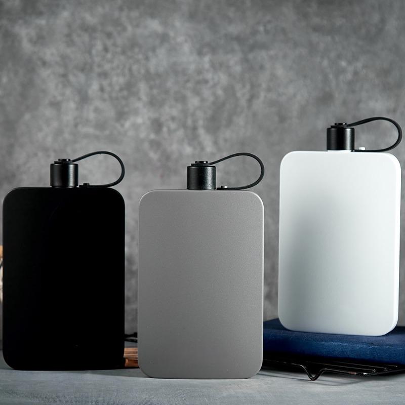 1 шт. 500 мл 304 нержавеющая сталь утолщенная портативная маленькая фляга для вина персонализированная уличная большая емкость плоская бутылка для воды для мужчин и женщин
