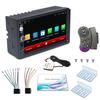 7" WIFI 1080P 2Din Четырехъядерная система Android7.1 phonelink GPS Bluetooth FM AM RDS DAB с камерой заднего вида