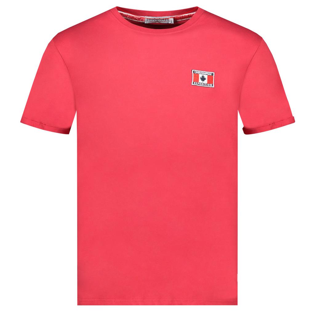 Koszulka Canadian Peak JALTIMOREAK RED RM MEN 254 (RBMSZ1238H/CP-ROUGE)