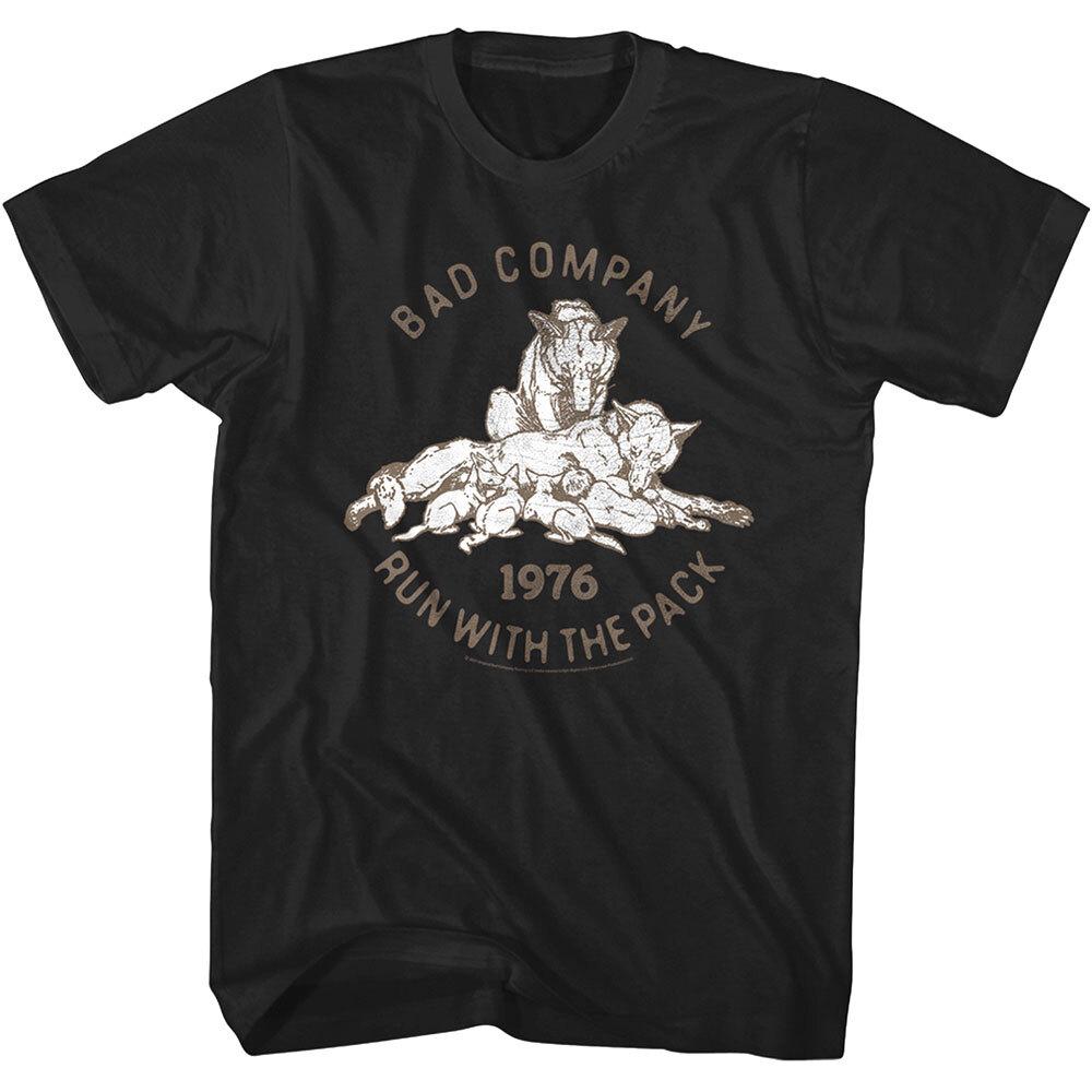 Bad Company Футболка мужская Волк Мать Беги с стаей