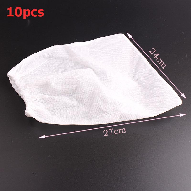 10pcs Nail Dust Collector Bags Disposable Non-Woven Vacuum Bags for Nail Drill, Fits All Nail Salon Dust Fans, Manicure Pedicure