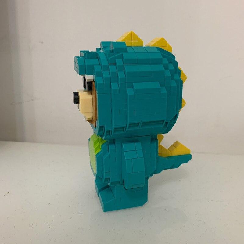 LOZ 9241 Animal World Crocodile Bear Doll Pet Monster 3D DIY Mini Diamond Blocks Bricks Building Toy for Children Gift No Box