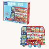 Пазл «Путешествие на автобусе» из 128 деталей, пазл с животными, детский пазл