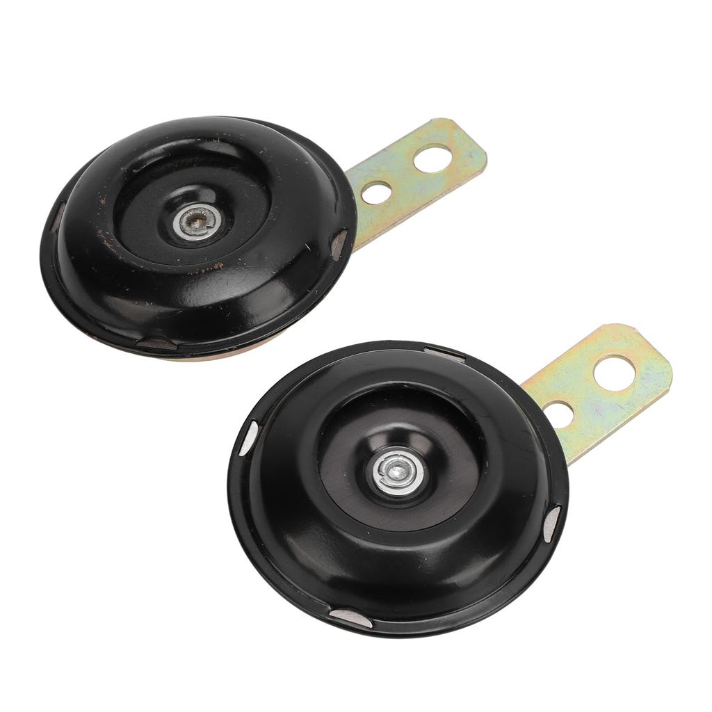 Waterproof Motorcycle Horns 12V 1.5A 105db Round Car Loud Speaker for Motorcycle Car UTV ATV Boat