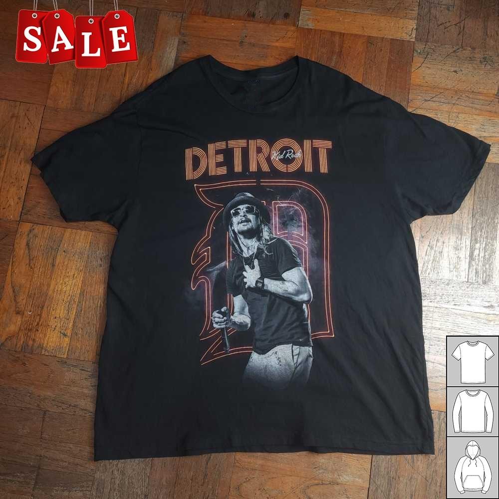 New Kid Rock Detroit Inaugural Show Gift For Fans Unisex S5XL Shirt BI303 Unisex T-Shirt